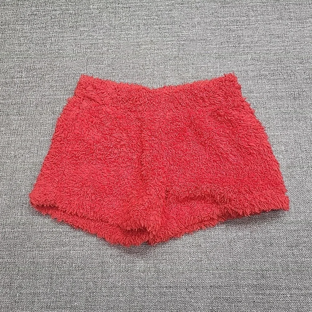 Girls Marshmallow Fleece Open Cardigan Robe Tank Top Shorts Set Small Size 6/7